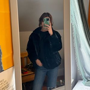 water resistant black a new day jacket